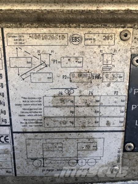 Benalu benne Tipper semi-trailers
