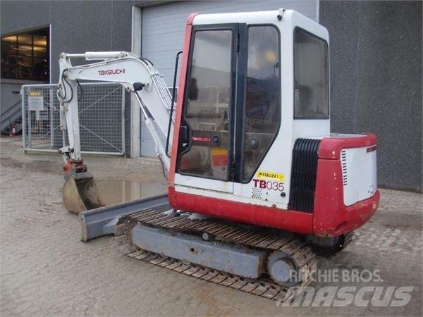 Takeuchi TB035 Mini excavators < 7t (Mini diggers)