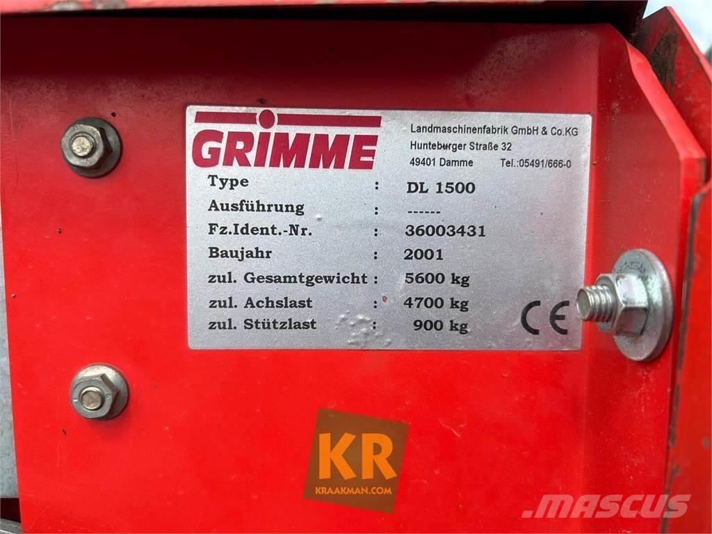 Grimme dl 1500 Potato harvesters