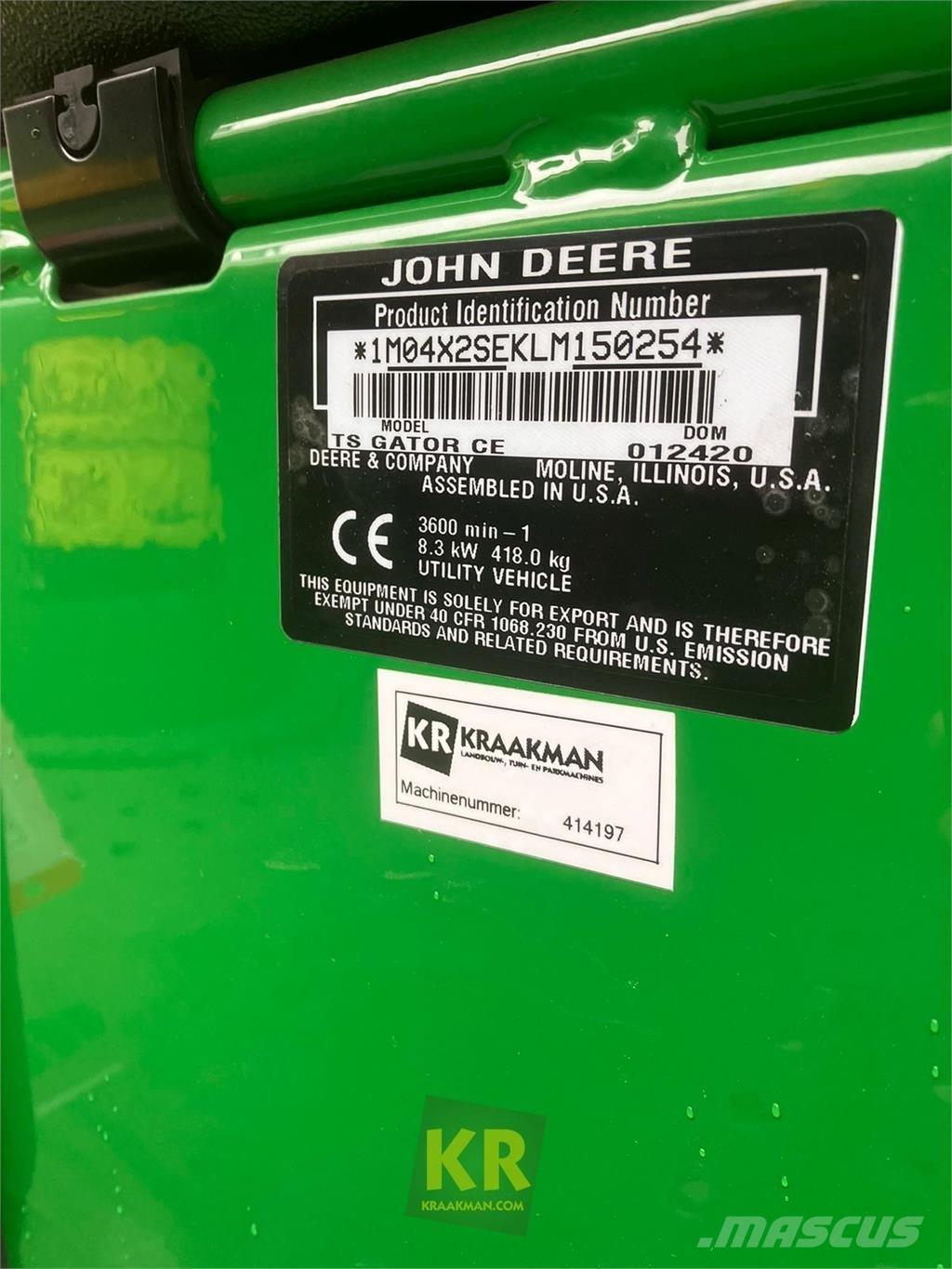 John Deere TS 4X2 ATVs