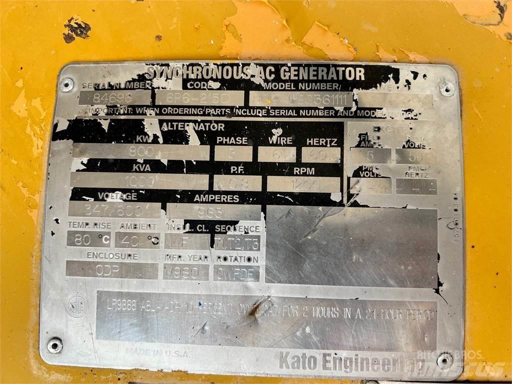 CAT D398 Diesel Generators