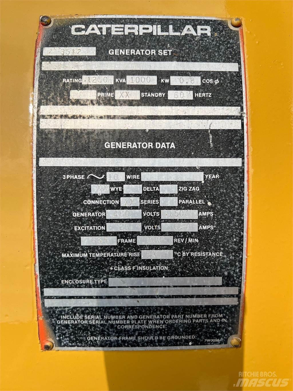 CAT SR4 Other Generators