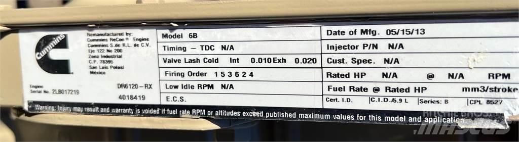 Cummins 6B Engines