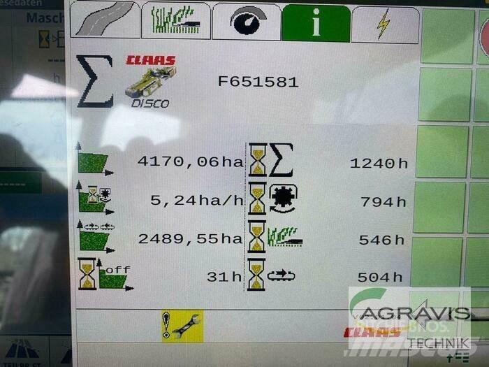 CLAAS DISCO 9200 C AS Mowers