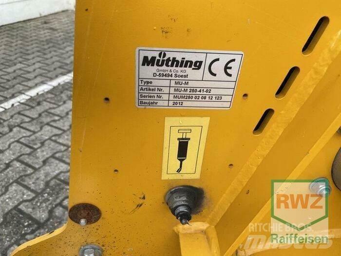 Müthing MU-M 250 Other tillage machines and accessories