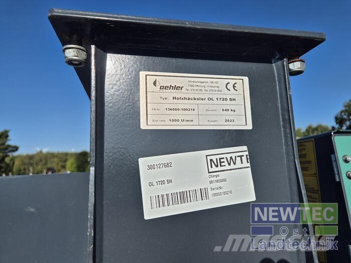 Oehler OL 1720 SH Wood splitters and cutters