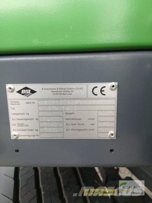 Strautmann SZK 1402 Tipper trucks