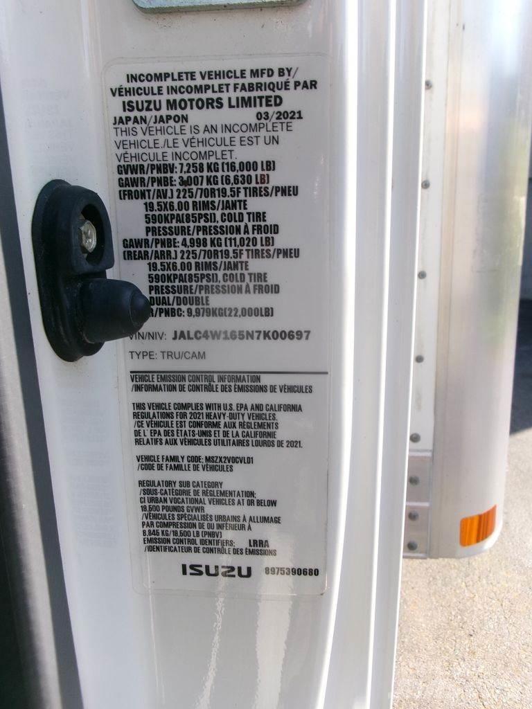 Isuzu FVR Box trucks