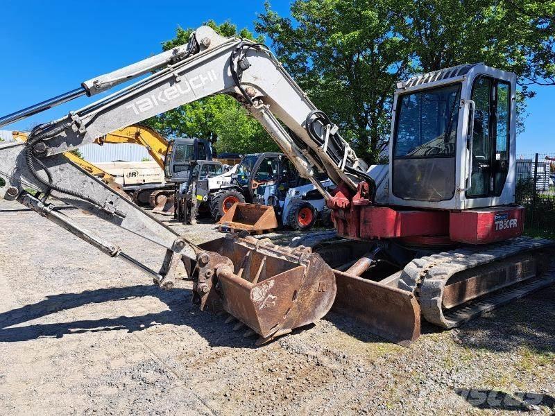 Takeuchi TB80FR Mini excavators < 7t (Mini diggers)