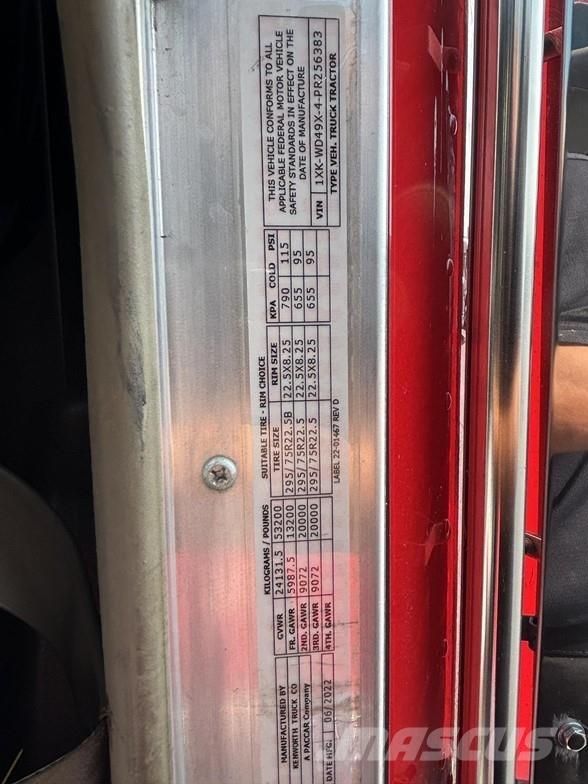 Kenworth W900 Prime Movers