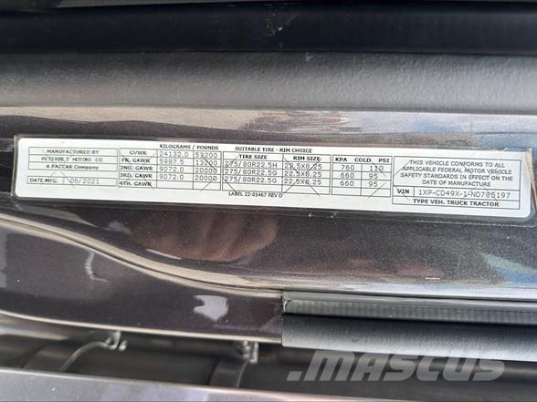 Peterbilt 567 Prime Movers