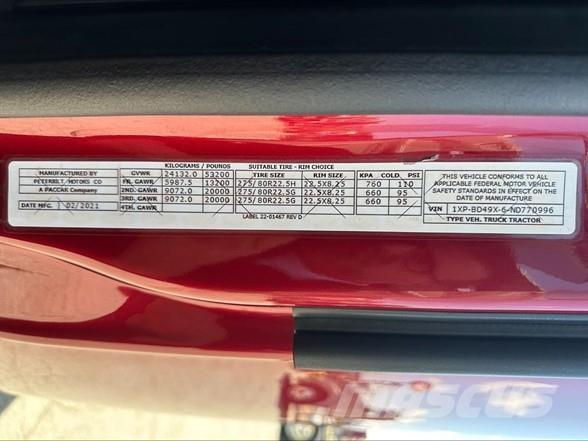 Peterbilt 579 Prime Movers