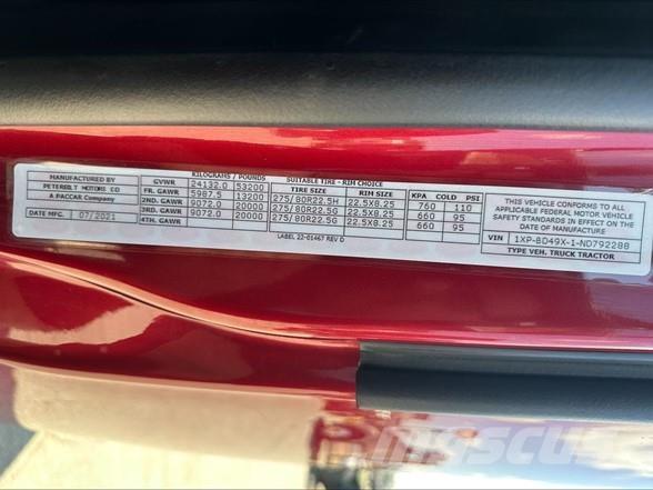 Peterbilt 579 Prime Movers