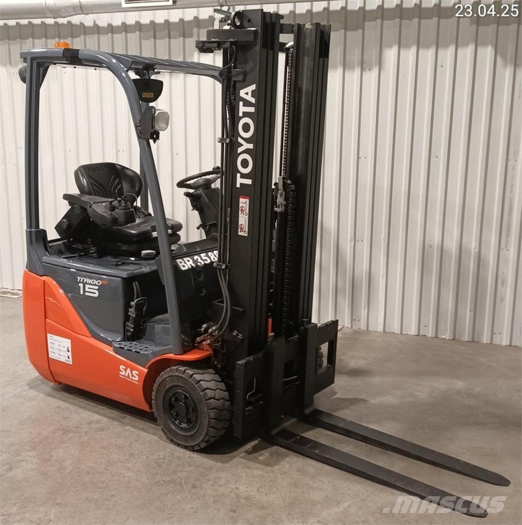 Toyota 8FBE15T Electric forklift trucks