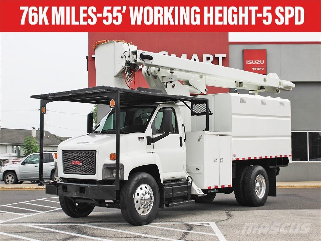 GMC 7500 Wood chip trucks