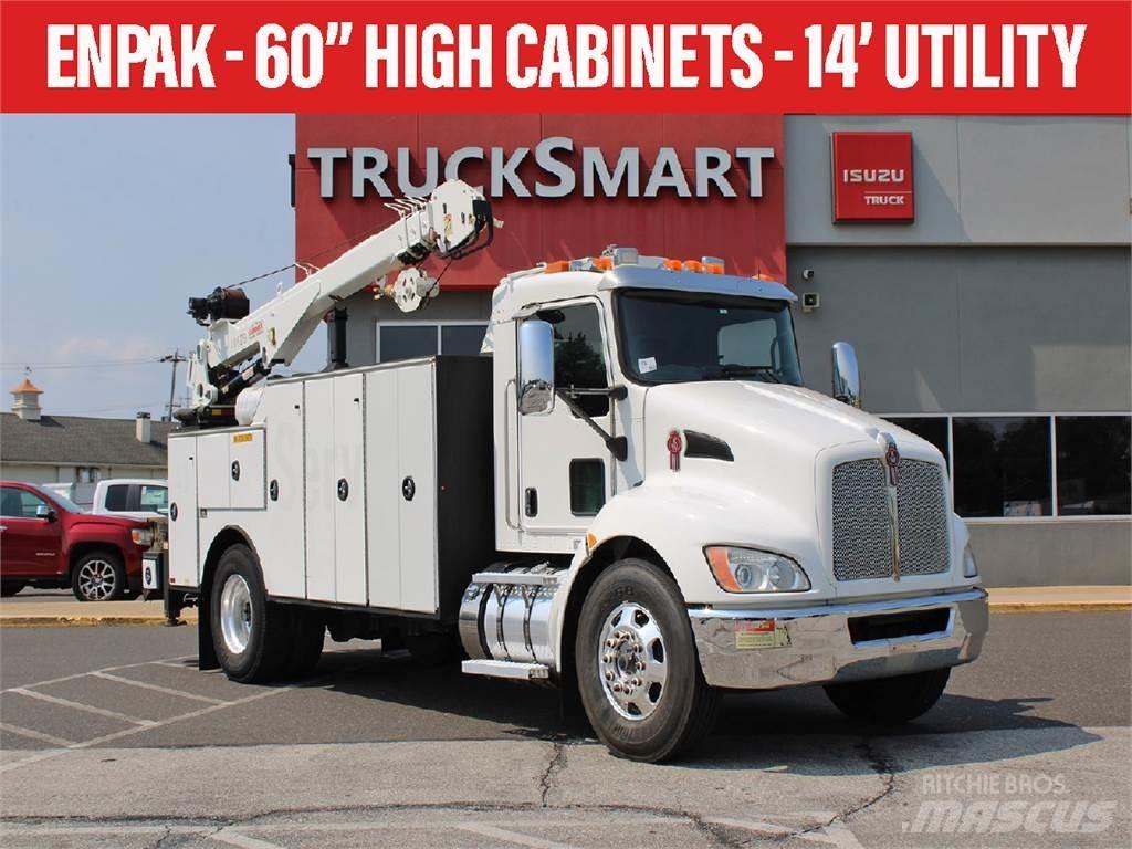 Kenworth T370 Truck mounted cranes