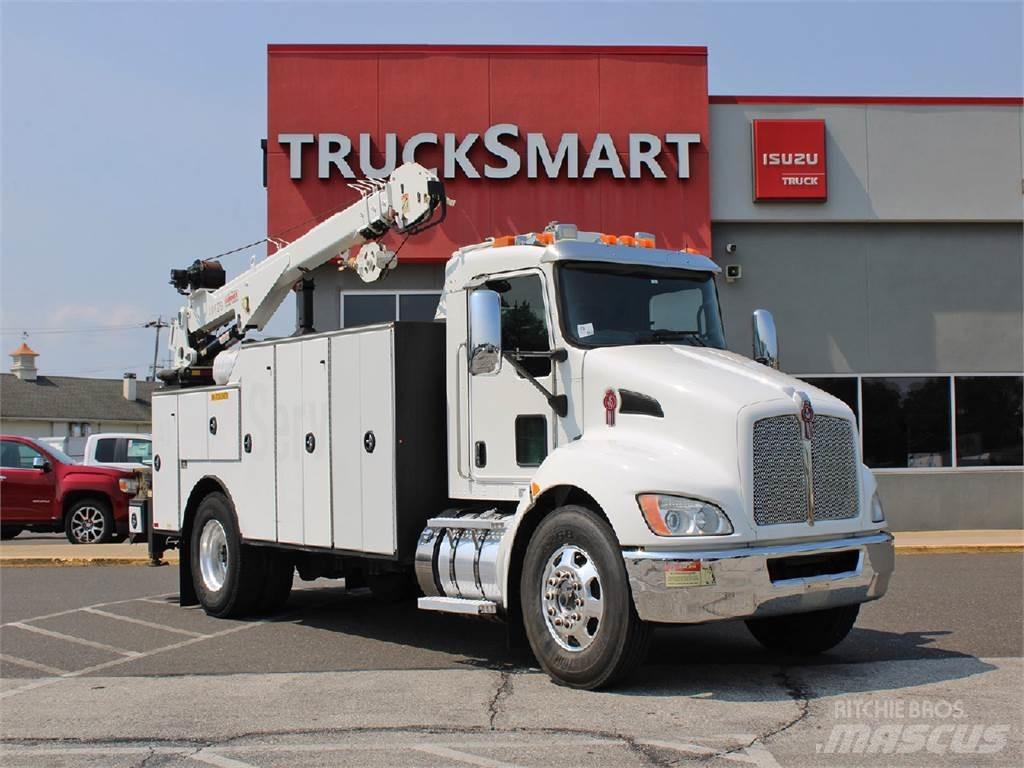 Kenworth T370 Truck mounted cranes