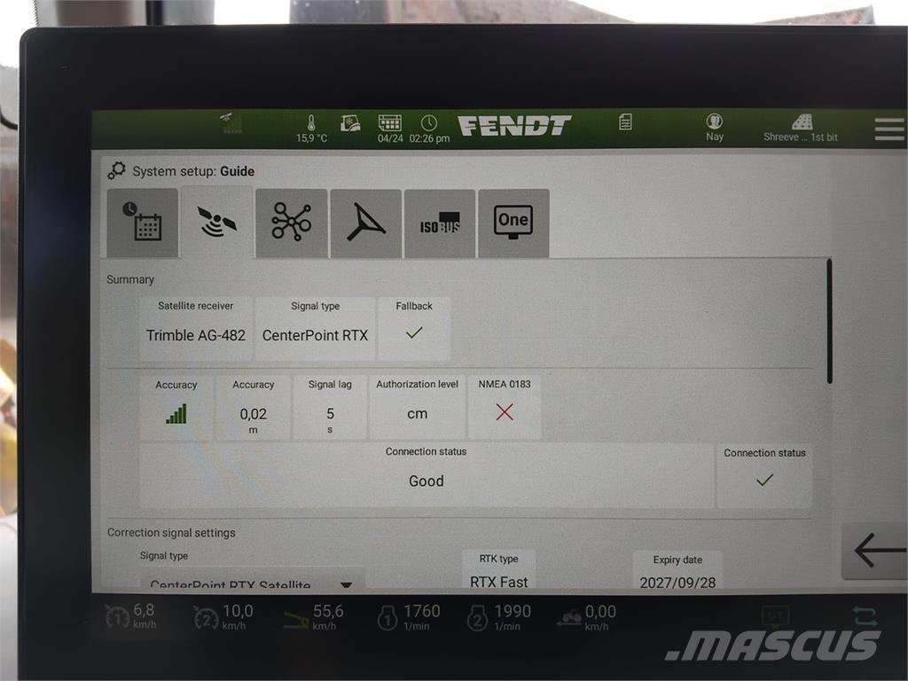Fendt 724 Tractors