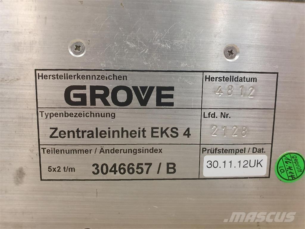 Grove EKS 4 LMB Crane parts and equipment