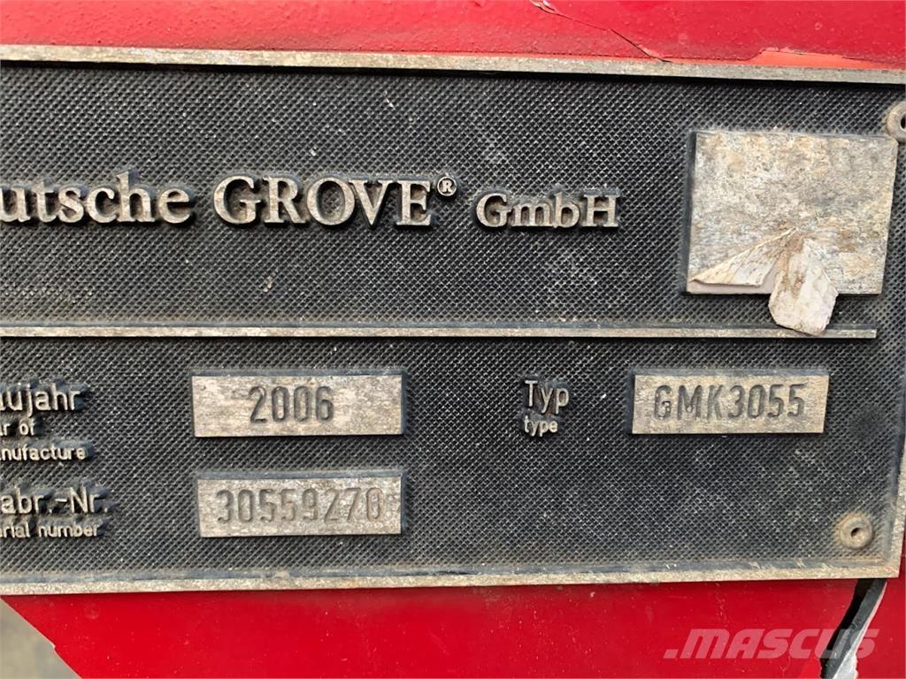 Grove GMK 3055 All terrain cranes
