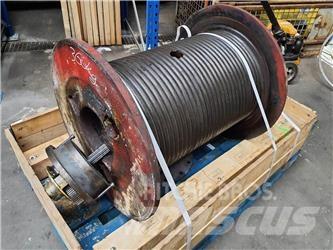 Krupp KMK 4070 winch Crane parts and equipment