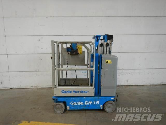 Genie GR15 Used Personnel lifts and access elevators