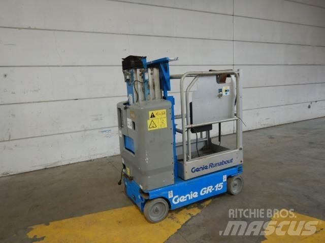 Genie GR15 Used Personnel lifts and access elevators