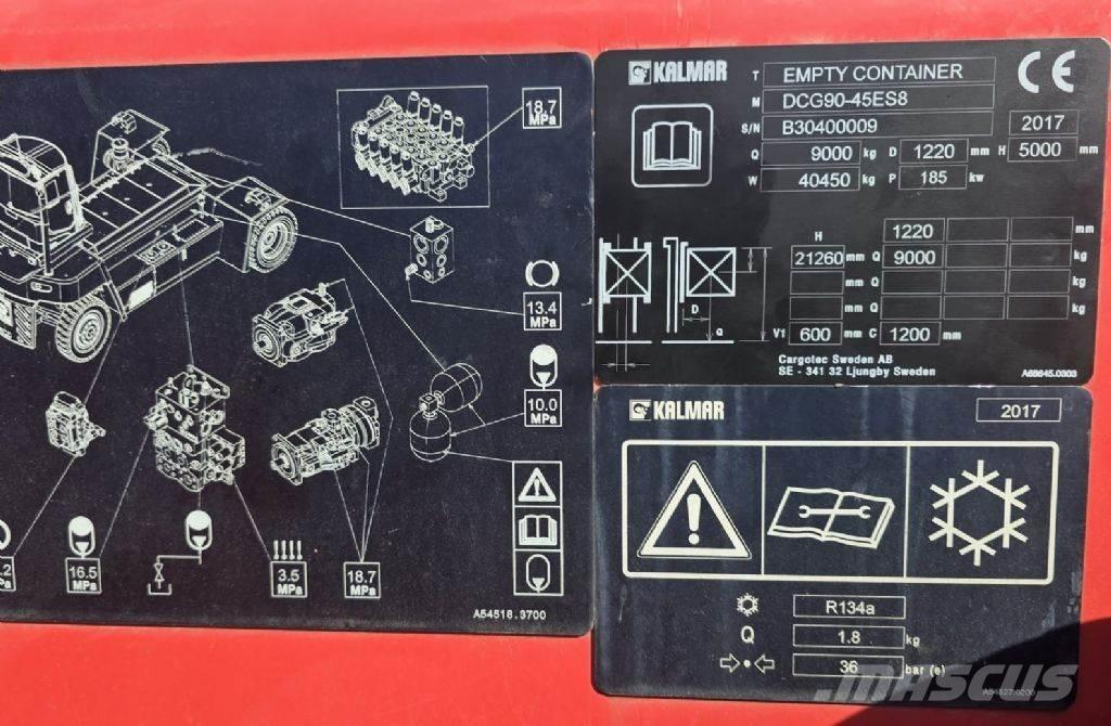 Kalmar DCG90-45ES8 Container handlers