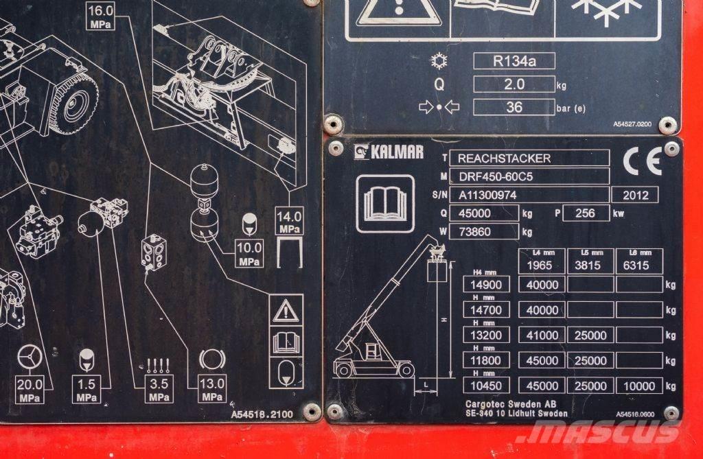 Kalmar DRF450-60C5 Reach stackers