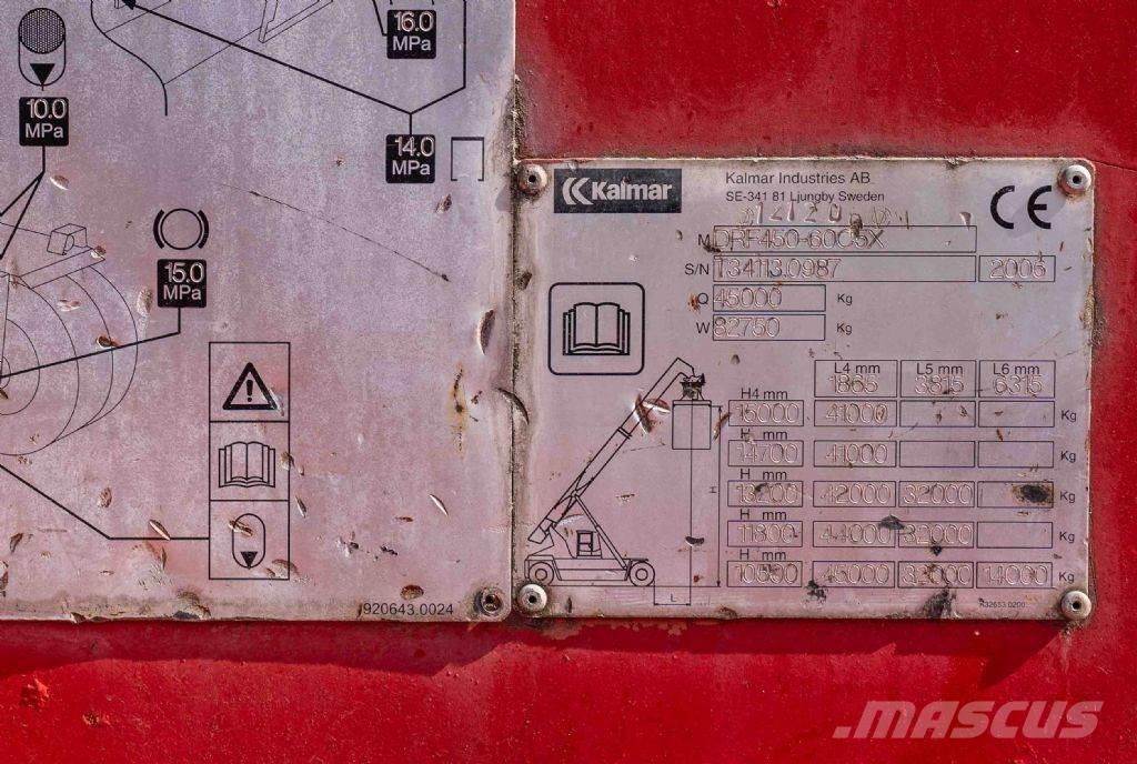 Kalmar DRF450-60C5X Reach stackers