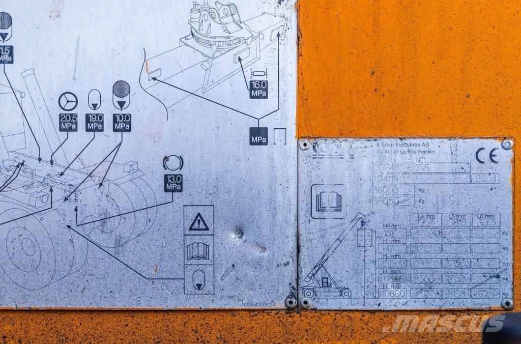 Kalmar DRF450-60S5 Reach stackers
