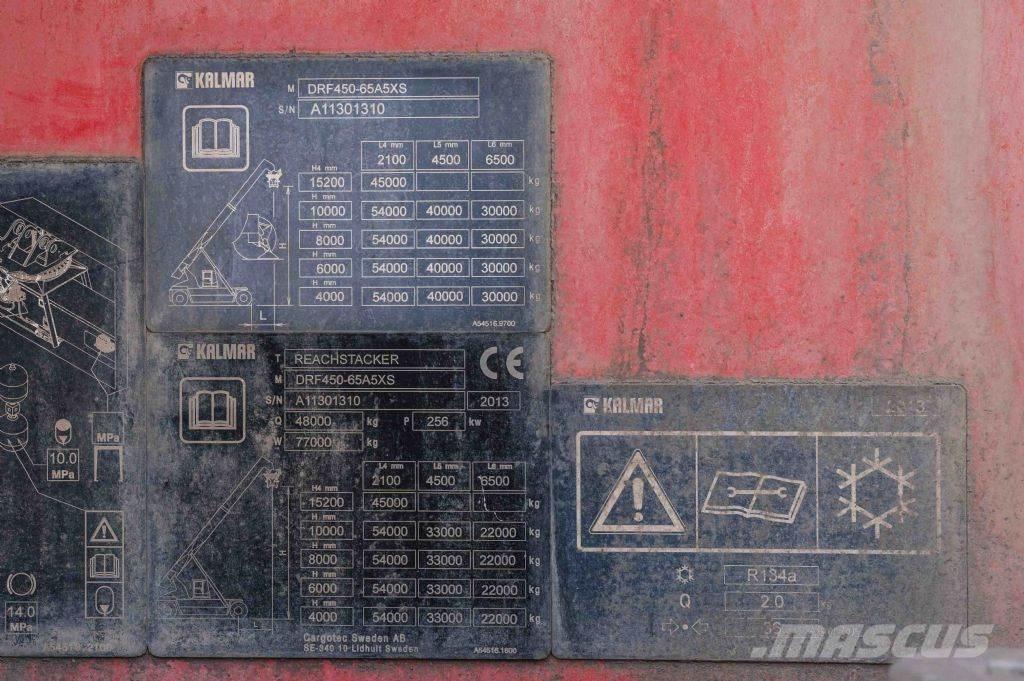 Kalmar DRF450-65A5XS Reach stackers