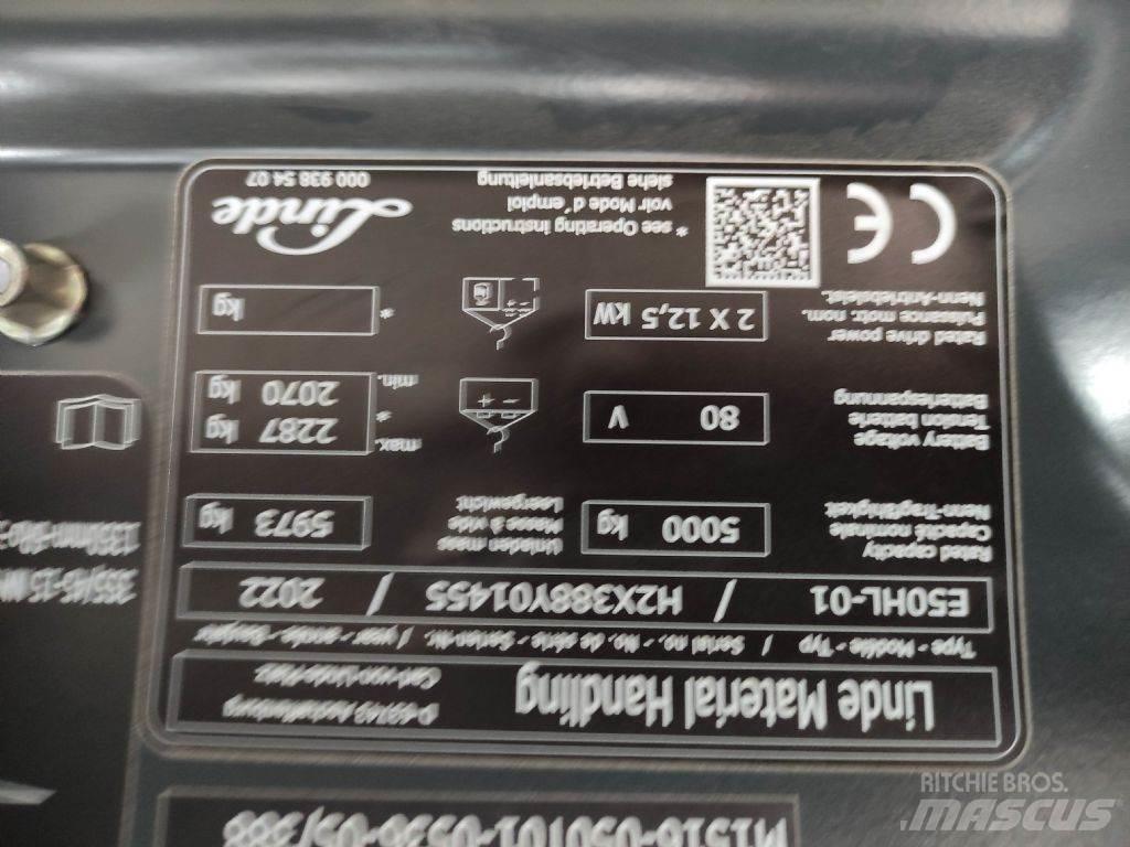 Linde E50HL-01-388 Electric forklift trucks