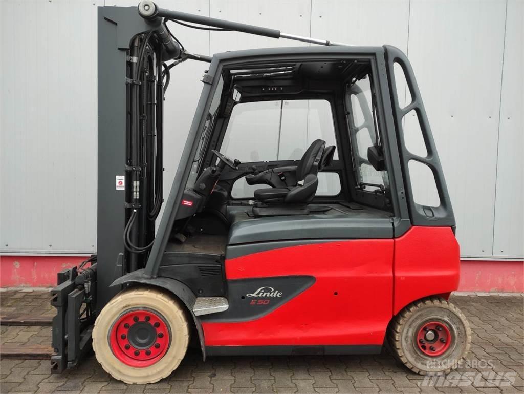 Linde E50HL-01-600 Electric forklift trucks