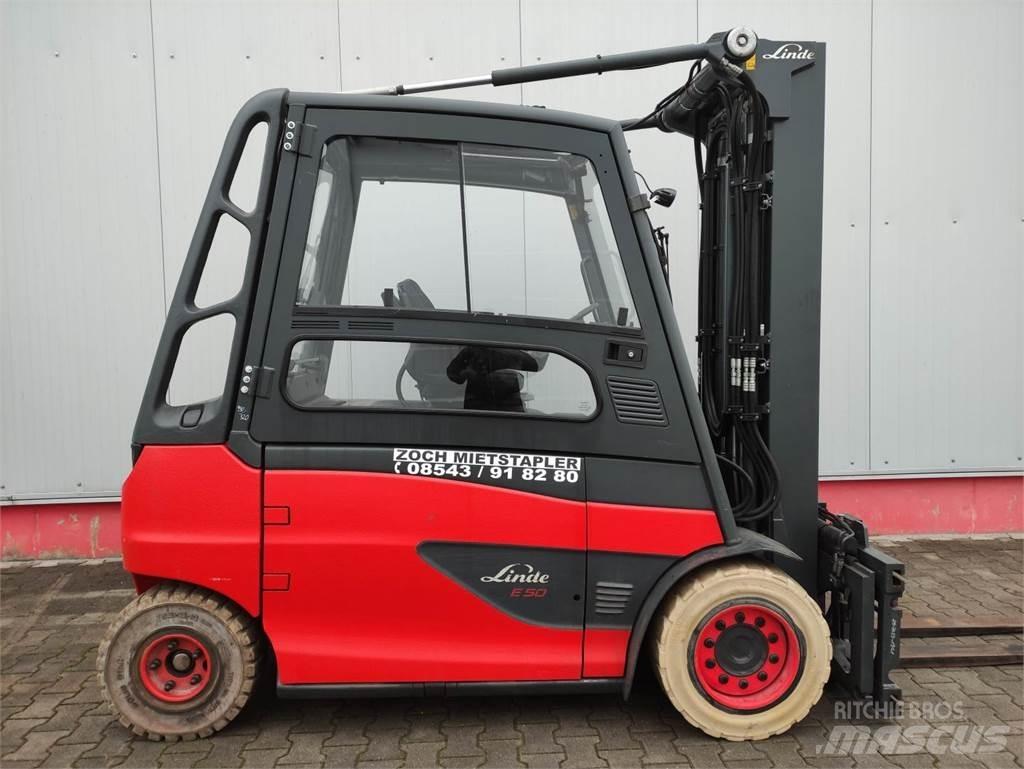 Linde E50HL-01-600 Electric forklift trucks