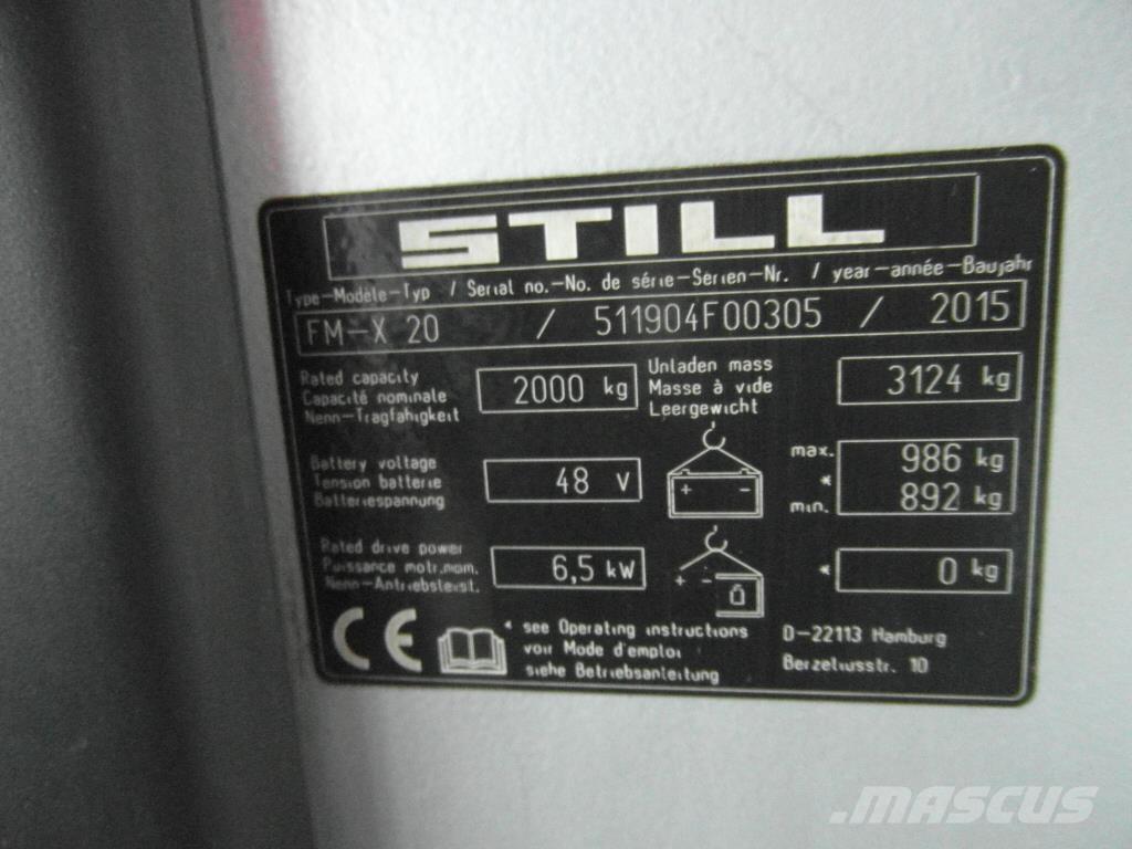 Still FM-X-20 Reach truck