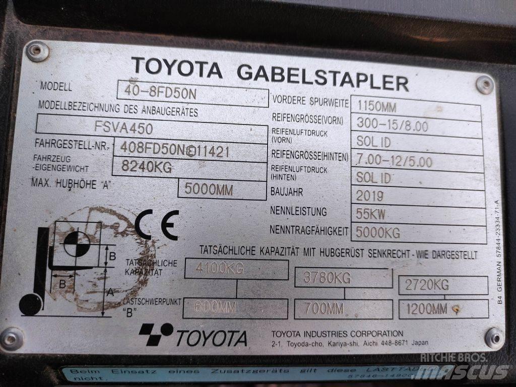 Toyota 40-8FD50N Diesel trucks